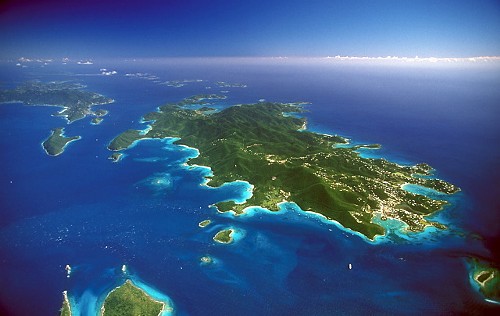 St John USVI Aerial Image