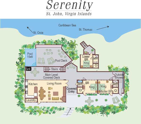 Serenity floor plan